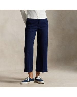 Polo Ralph Lauren Chino Wide-leg Trouser - Blue