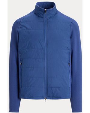 Ralph Lauren Hybride Jack Met Opstaande Boord - Blauw
