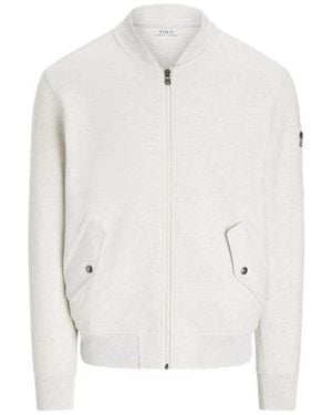 Polo Ralph Lauren Double-knit Bomber Jacket - White