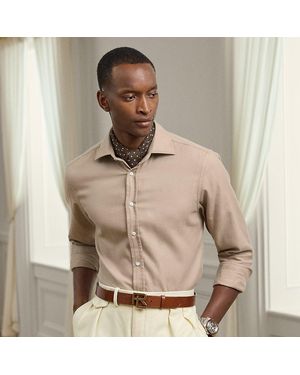 Ralph Lauren Ralph Lauren Herringbone Flannel Shirt - Natural
