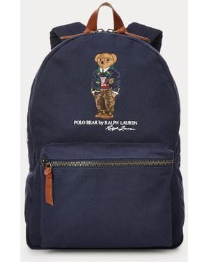 Polo Ralph Lauren Polo Bear Canvas Backpack - Blue