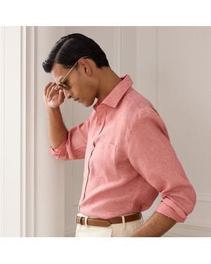 Ralph Lauren Linen Chambray Shirt - Pink