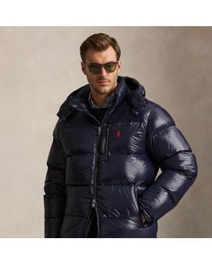 Ralph Lauren The Gorham Glossed Down Jacket - Blue