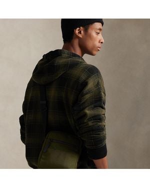 Polo Ralph Lauren Borsa a tracolla con logo tono su tono - Verde
