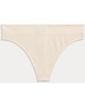 Ralph Lauren Stretch Jersey Thong - Natural