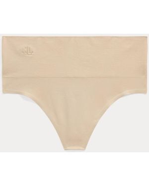 Ralph Lauren Tanga De Tiro Alto - Neutro