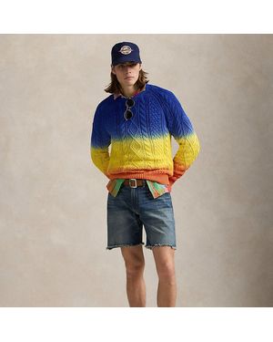 Ralph Lauren Short Vintage Denim Classic Fit 19,1 Cm - Bleu