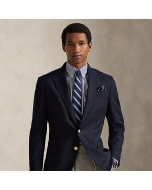 Polo Ralph Lauren The Iconic Doeskin Two-button Blazer - Blue