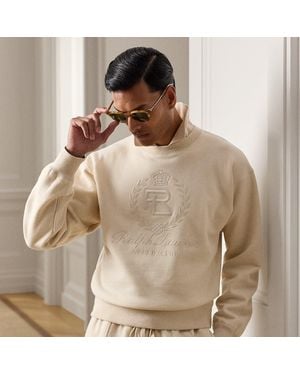 Ralph Lauren Relaxed Fit Cotton-Cashmere Sweatshirt - Brown