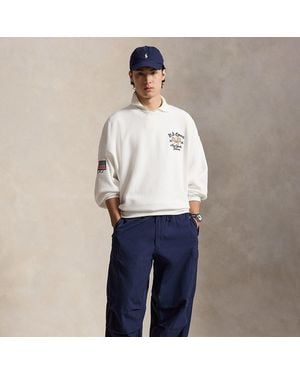 Ralph Lauren Us Open Souvenir Crewneck - Blue