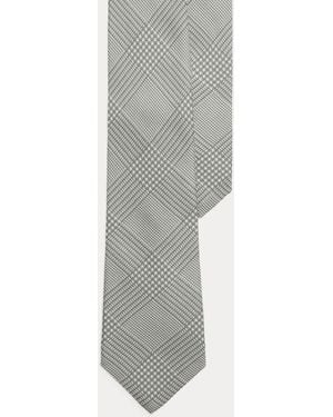 Ralph Lauren Krawatte Mit Glencheck-Muster - Grau
