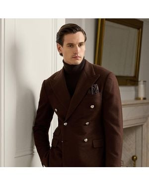 Ralph Lauren Kent Handmade Cashmere Twill Sport Coat - Brown