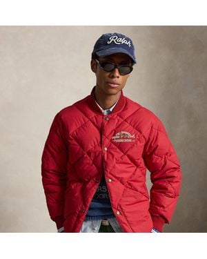 Polo Ralph Lauren Chaqueta De Plumón Polo Sportsman - Rojo