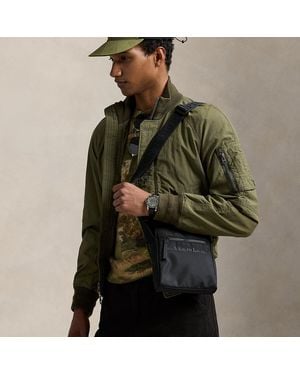 Polo Ralph Lauren Borsa a tracolla con logo tono su tono - Nero