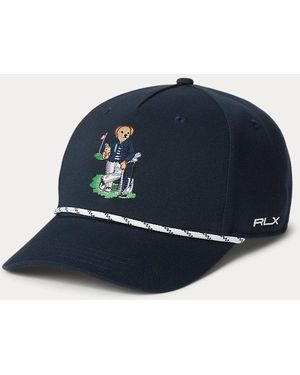 Ralph Lauren Cappellino sportivo Polo Bear in twill - Blu