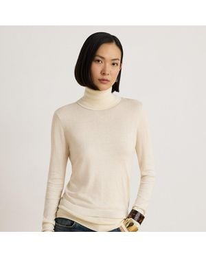 Ralph Lauren Pull Col Roulé - Neutre