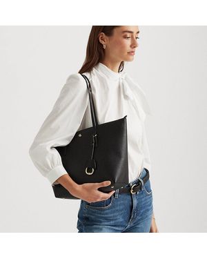 Ralph Lauren Tote Keaton media in pelle ecologica - Multicolore
