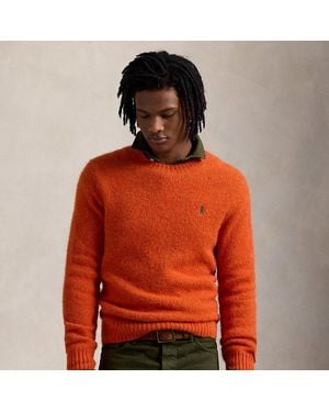 Polo Ralph Lauren Maglia a girocollo effetto texture - Arancione