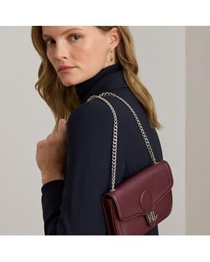 Ralph Lauren Portafoglio a tracolla Bradley in pelle - Viola
