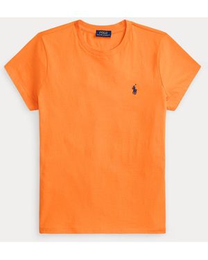 Polo Ralph Lauren Classic-Fit Rundhals-T-Shirt Aus Jersey - Orange