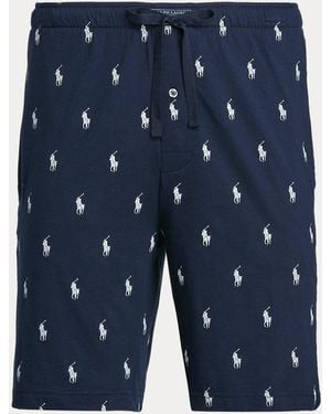 Ralph Lauren Polo Pony Pajama Short - Gray