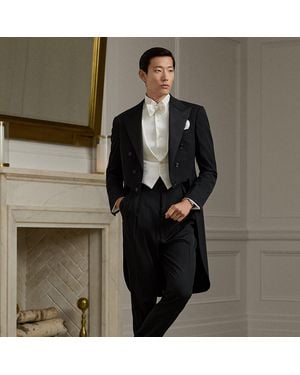 Ralph Lauren Gregory Handmade Tailcoat Tuxedo - Black