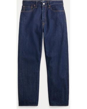 Polo Ralph Lauren Heritage Rechte Selvedge Jeans - Blauw