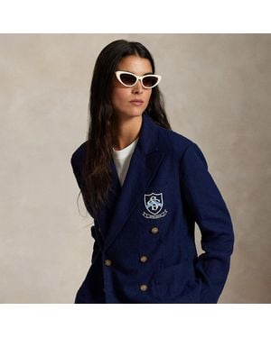 Ralph Lauren The Spelman College Linen Blazer - Blue