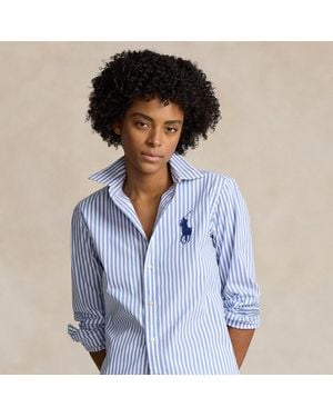 Polo Ralph Lauren Wimbledon Classic Fit Umpire Shirt - Blue