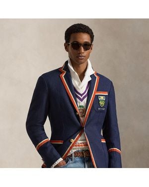 Polo Ralph Lauren Polo Soft Tailored Fit Cricket Blazer - Blue