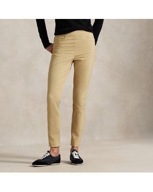 Ralph Lauren Stretch-Twill Pant - Natural