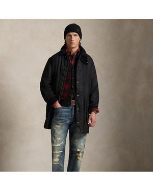 Polo Ralph Lauren The Iconic Oilcloth Car Coat - Black