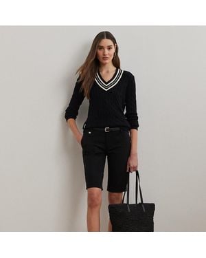 Ralph Lauren Ralph Lauren Bi-Stretch Twill Short - Black