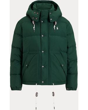 Polo Ralph Lauren Quilted Hooded Down Jacket - Green