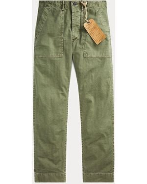 RRL Cotton Utility Trouser - Green
