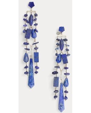 Ralph Lauren Hängeohrringe Mit Lapislazuli - Blau
