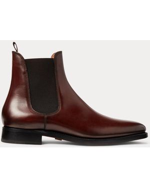 Ralph Lauren Penfield Calfskin Chelsea Boot - Brown
