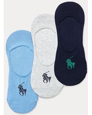 Polo Ralph Lauren Tre paia di fantasmini Big Pony - Blu