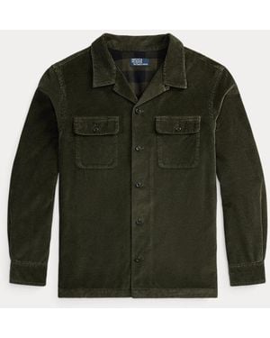 Polo Ralph Lauren Corduroy Camp Overshirt - Green