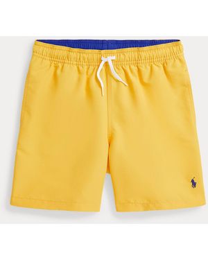 Polo Ralph Lauren Ralph Lauren Boy's Traveler Swim Trunk - Yellow