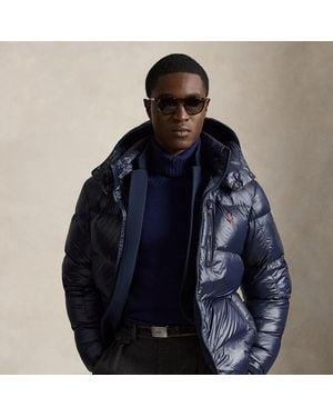 Polo Ralph Lauren The Gorham Glossed Down Jacket - Blue