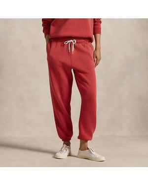 Polo Ralph Lauren Fleece Athletic Trousers - Red