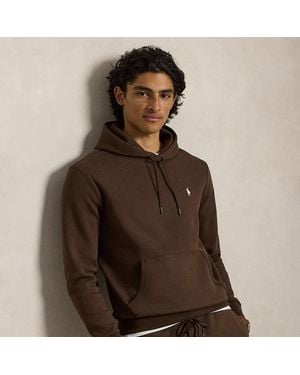 Polo Ralph Lauren Double-Knit Hoodie - Brown