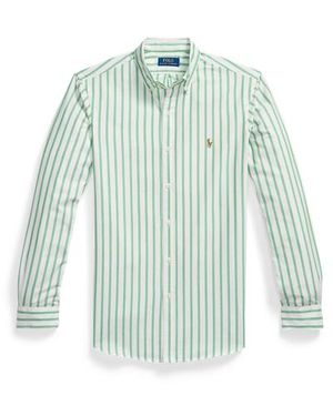 Polo Ralph Lauren Camicia Oxford a righe Slim-Fit - Blu