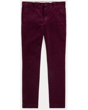 Polo Ralph Lauren Andover-Slim-Fit Hose Aus Kordsamt - Lila