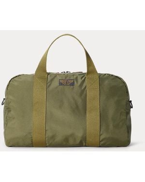 Ralph Lauren Nylon Canvas Utility Duffel - Green