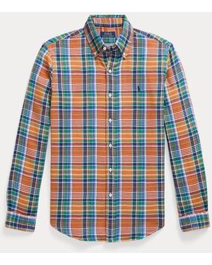 Polo Ralph Lauren Camisa A Doble Cara Con Cuadros - Azul