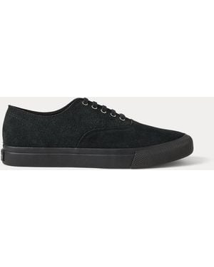 RRL Sneaker in crosta scamosciata - Nero