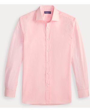 Ralph Lauren Micro-Houndstooth Shirt - Pink