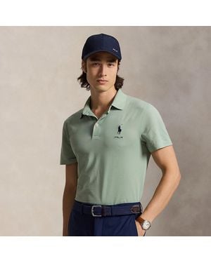 Ralph Lauren Tailored Fit Performance Polo Shirt - Green